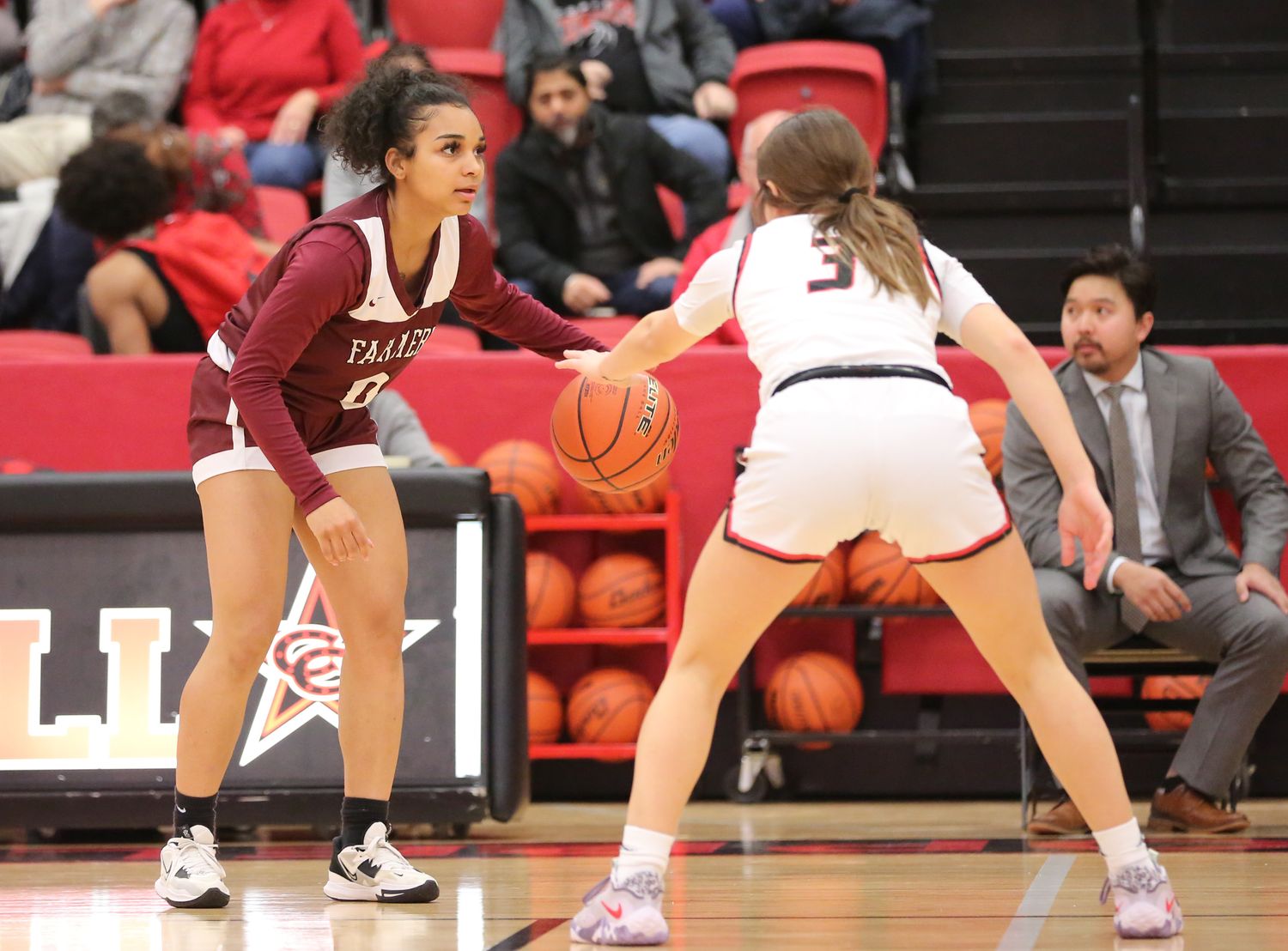 Coppell Lewisville Texas girls basketball 012423 Brian McLean 14